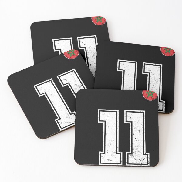Item preview, Morocco Soccer Number 11 Vintage Sports Fan designed and sold by OliviaHayesArt.
