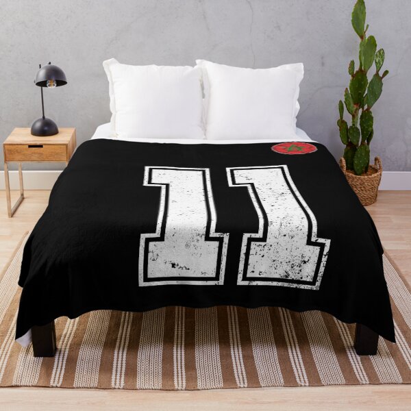 Item preview, Morocco Soccer Number 11 Vintage Sports Fan designed and sold by OliviaHayesArt.