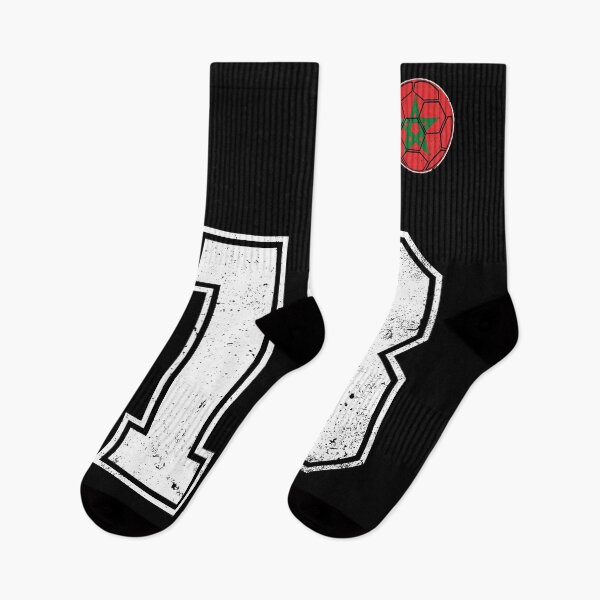 Item preview, Morocco Soccer Number 13 Vintage Sports Fan designed and sold by OliviaHayesArt.