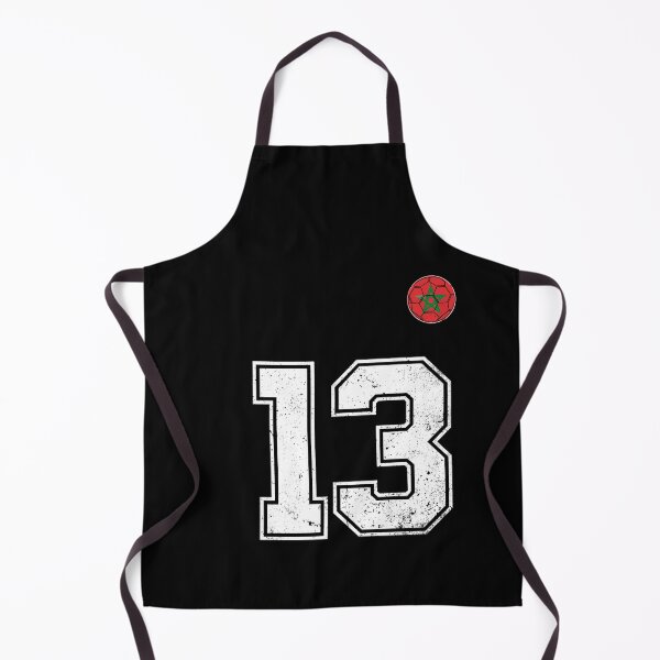 Item preview, Morocco Soccer Number 13 Vintage Sports Fan designed and sold by OliviaHayesArt.