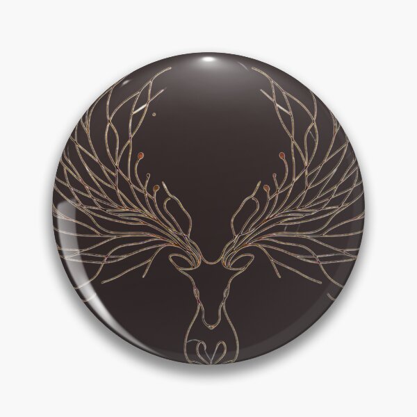 Item preview, Aesthetic Celestial Stag Horns Illustration designed and sold by Radhamadhaba Pattachitra Vibes”.