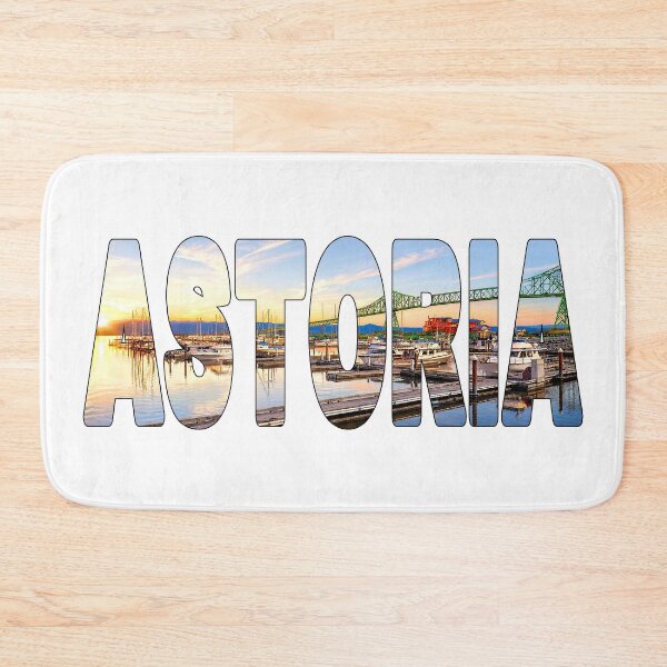 Item preview, ASTORIA - West Basin Marina to Megler Bridge Summer Sunset Beauty designed and sold by Adam Gormley.