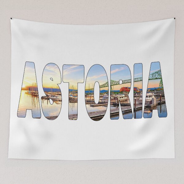 Item preview, ASTORIA - West Basin Marina to Megler Bridge Summer Sunset Beauty designed and sold by Adam Gormley.