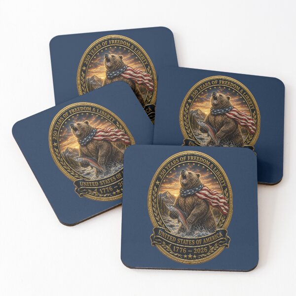 Item preview, Patriotic Bear 250 Years of Freedom designed and sold by FREENATION2026.