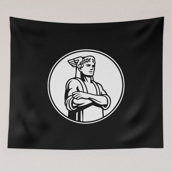 Item preview, Arms Crossed Winged Sentinel – Clean Edition designed and sold by TheRoCo Design Company.