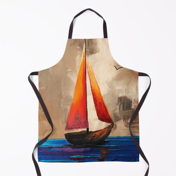 Item preview, Peaceful Sailboat designed and sold by ArtistsAtticWI.