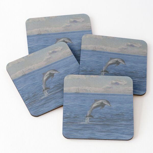Item preview, Jumping Dolphin designed and sold by ISEriksonartist.