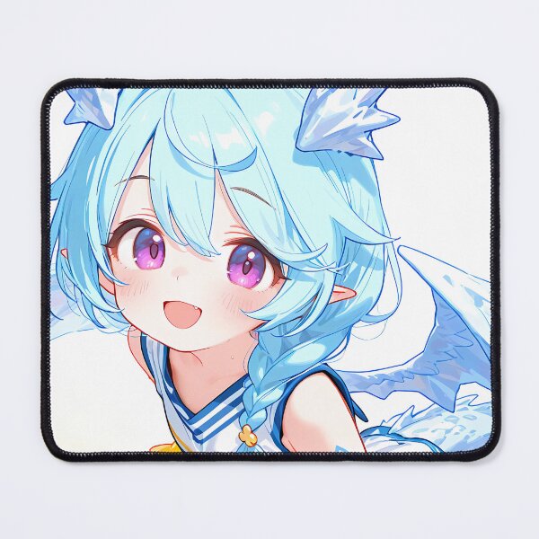 Item preview, Shefi Princess Connect Cute Blue Cheer Dragon Smile designed and sold by SuperTeamCanada.