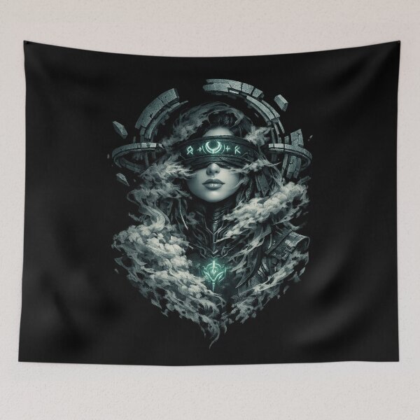 Item preview, Smog Oracle - Fantasy Warrior Tee designed and sold by JonelCrafts.