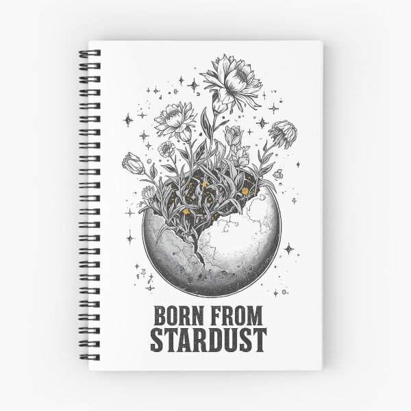 Item preview, Born from Stardust Hoodie | Dark Celestial Planet Graphic | Gothic Space Art Apparel designed and sold by Cosmic Zodiac Studio.