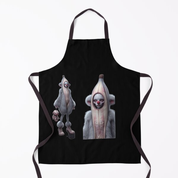 Item preview, Weirdcore Banana Suit Clown and Tiny Piglet designed and sold by LujziWorld.