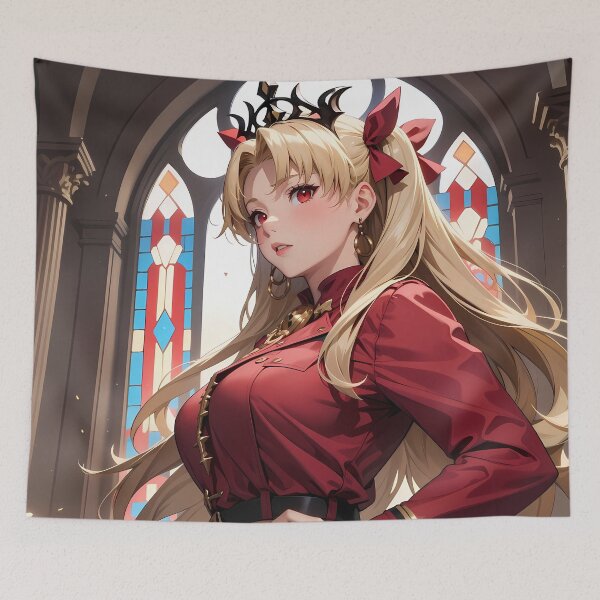 Item preview, Space Ereshkigal Fate Grand Order Chapel Window Crimson Elegance designed and sold by SuperTeamCanada.