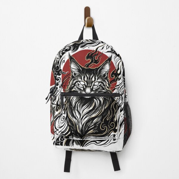 Item preview, Maine Coon Japanese Tattoo designed and sold by Irezumiya.