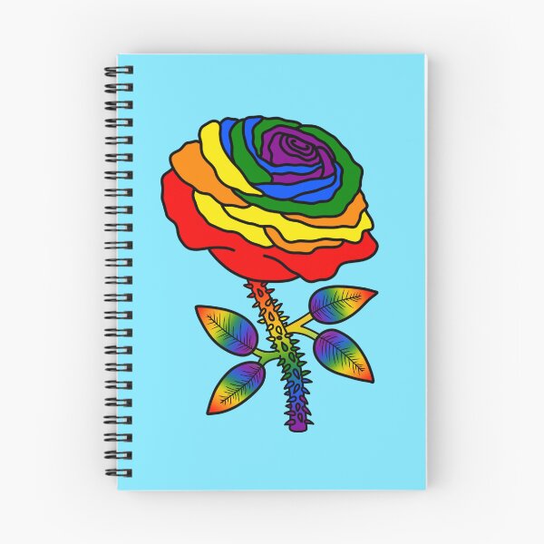 Item preview, Rainbow Thorny Rose designed and sold by ThatWeirdWerewolf .