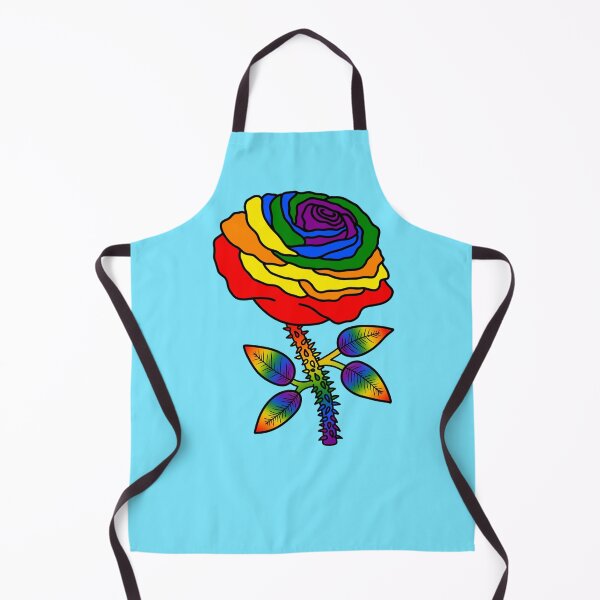 Item preview, Rainbow Thorny Rose designed and sold by ThatWeirdWerewolf .