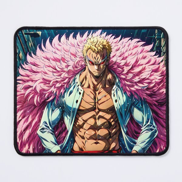 Item preview, Donquixote Doflamingo One Piece Dark Alley Feather Walk designed and sold by justnickthings.