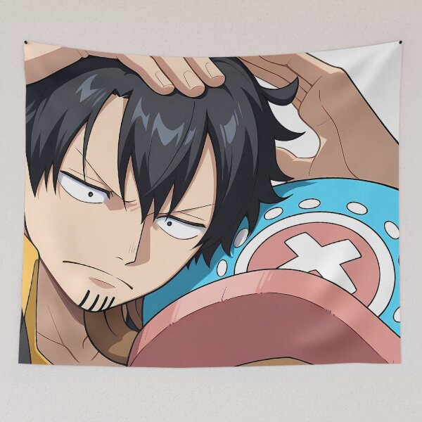 Item preview, Chopper One Piece With Luffy Cute Buddy Close Up designed and sold by justnickthings.