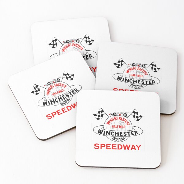 Item preview, Winchester Speedway Vintage Logo USAC CRA Sprint Midget Dirt Race Car  designed and sold by GARAGE75DESIGNS.