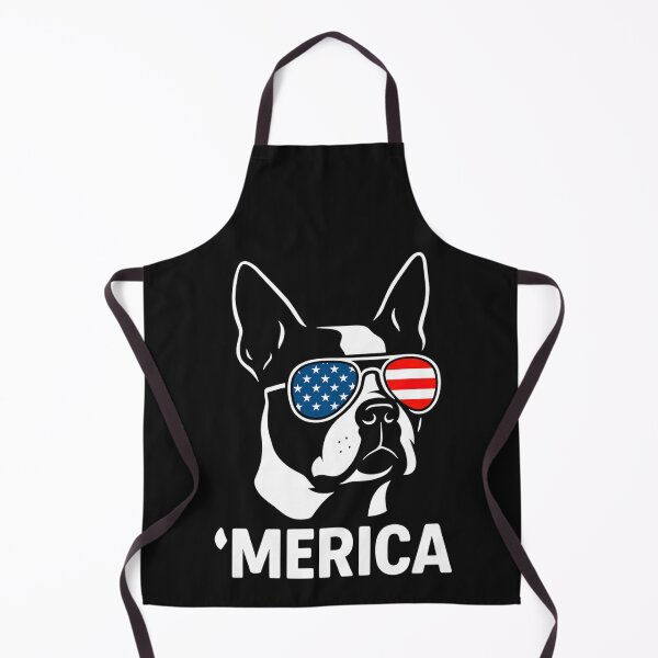 Item preview, Merica Boston Terrier American Flag Patriotic Dog Lover designed and sold by CleoJames.