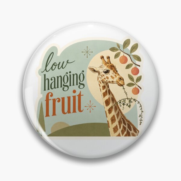 Item preview, low hanging fruit giraffe designed and sold by Urbantheseus.