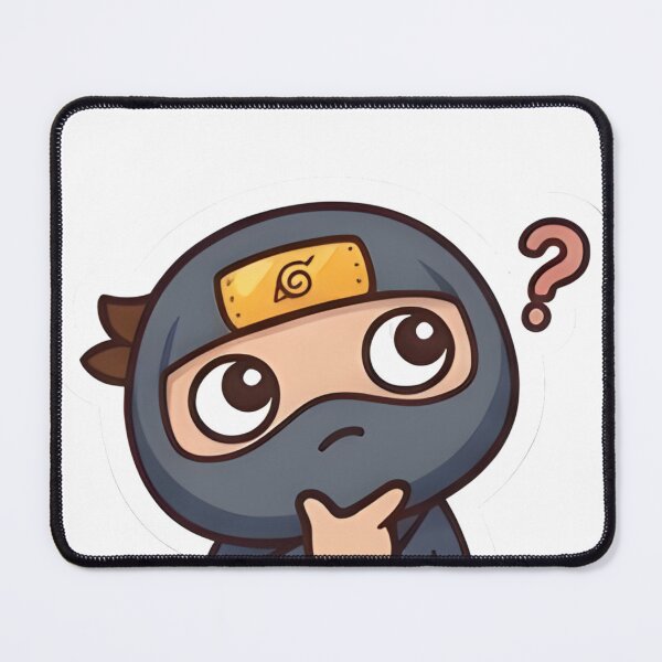 Item preview, Thingking Chibi Ninja designed and sold by Alrazqa-.