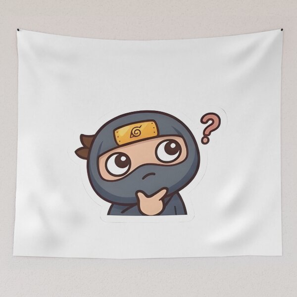 Item preview, Thingking Chibi Ninja designed and sold by Alrazqa-.
