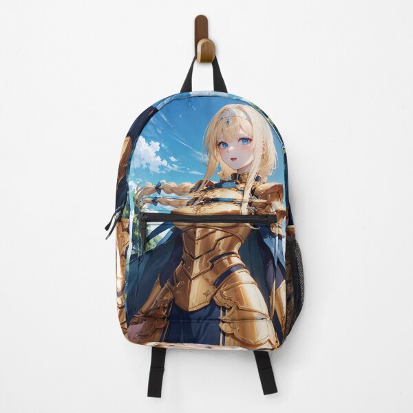 Item preview, Alice Zuberg Sword Art Online Golden Knight Sky Portrait designed and sold by justnickthings.
