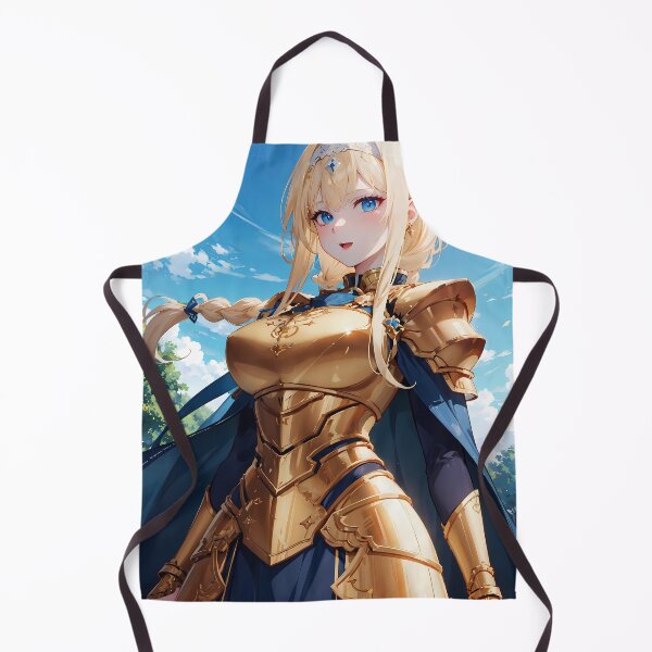 Item preview, Alice Zuberg Sword Art Online Golden Knight Sky Portrait designed and sold by justnickthings.