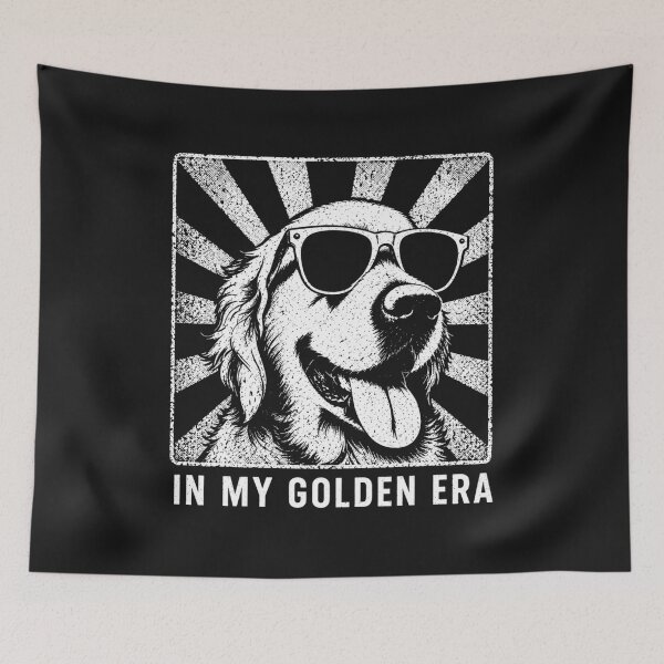 Item preview, In My Golden Retriever Era 70s Vintage Funny Dog designed and sold by CleoJames.