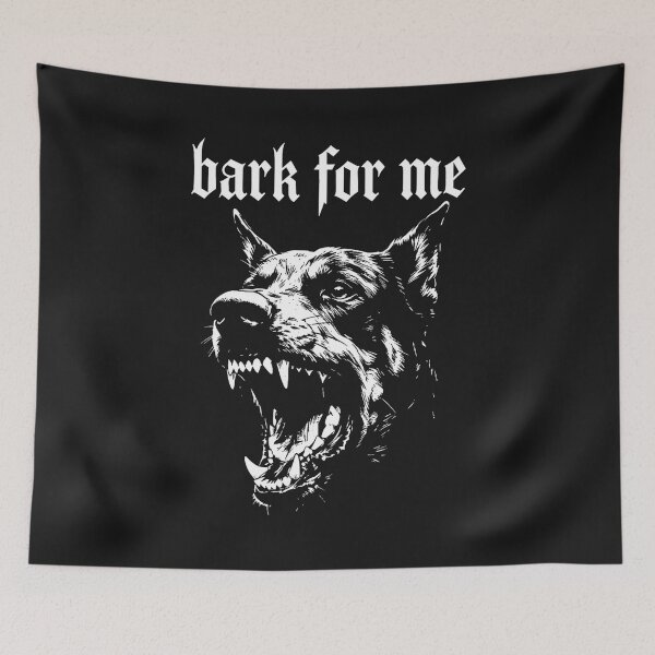 Item preview, Vintage Bark For Me Gothic Dog Graphic Aesthetic designed and sold by CleoJames.