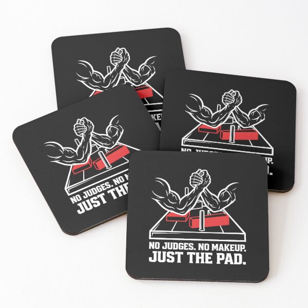 Item preview, No Judges Just The Pad Female Armwrestling Fitness designed and sold by SplashTastic.