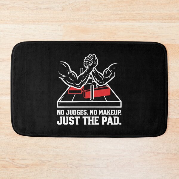 Item preview, No Judges Just The Pad Female Armwrestling Fitness designed and sold by SplashTastic.