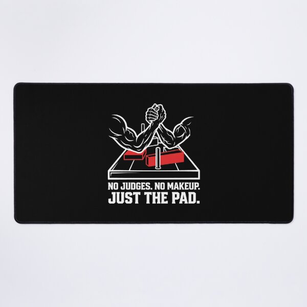 Item preview, No Judges Just The Pad Female Armwrestling Fitness designed and sold by SplashTastic.