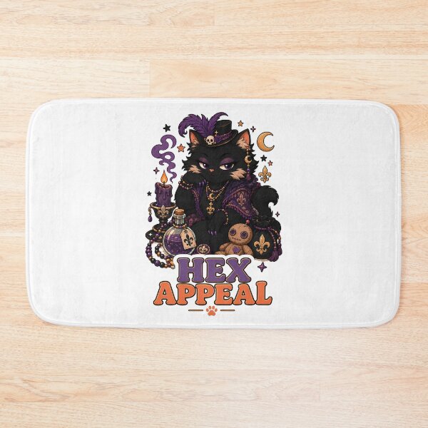 Item preview, Hex Appeal Witchy Black Cat Sticker designed and sold by MoodCats.