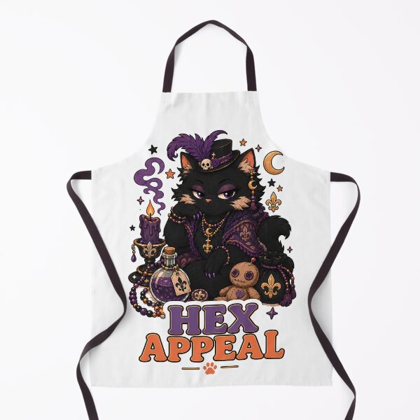 Item preview, Hex Appeal Witchy Black Cat Sticker designed and sold by MoodCats.