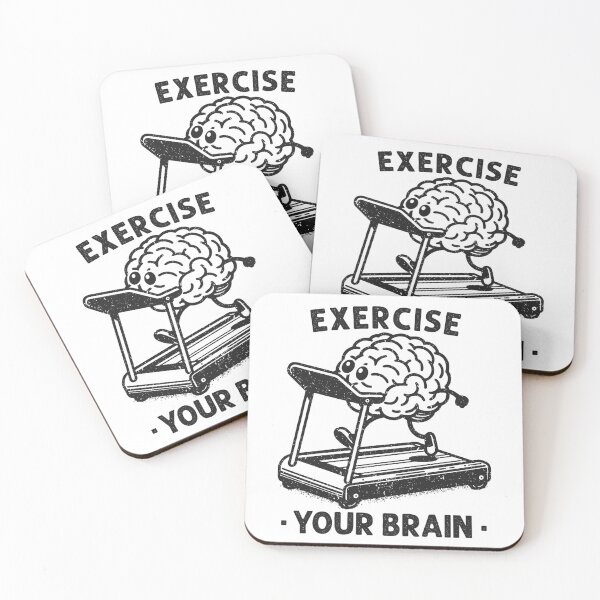 Item preview, Exercise Your Brain - Exercising Brain Funny Saying designed and sold by agniaxelvano.