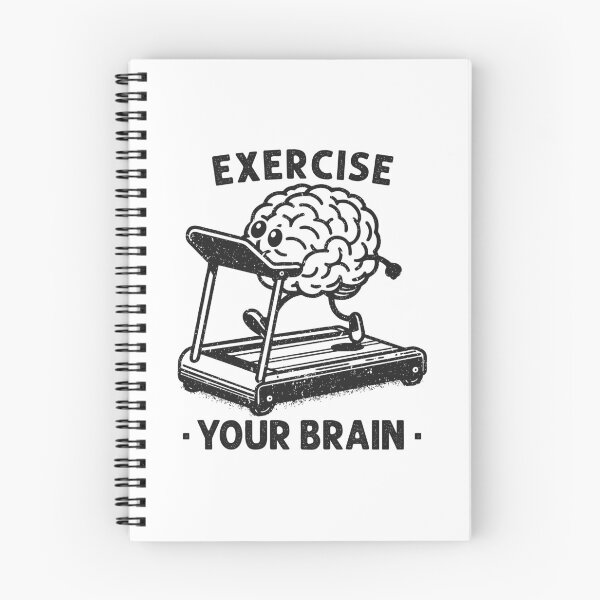 Item preview, Exercise Your Brain - Exercising Brain Funny Saying designed and sold by agniaxelvano.