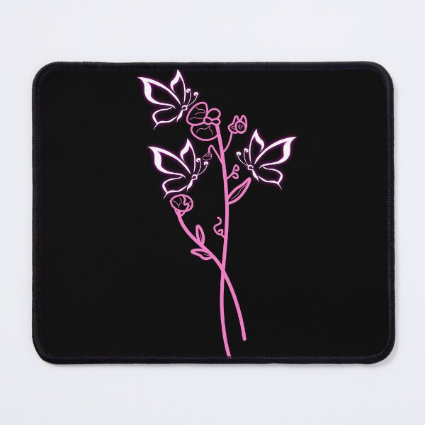 Item preview, Neon Pink Floral Line Art Design designed and sold by Sophie's Favorites.