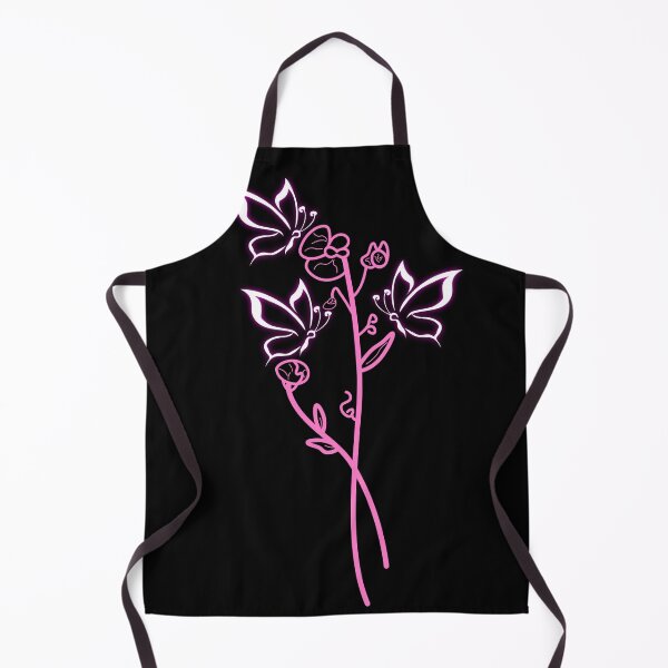 Item preview, Neon Pink Floral Line Art Design designed and sold by Sophie's Favorites.