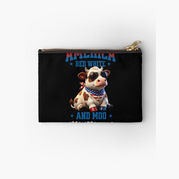 Item preview, Red White and Moo 4th of July  designed and sold by TheEndDesign.
