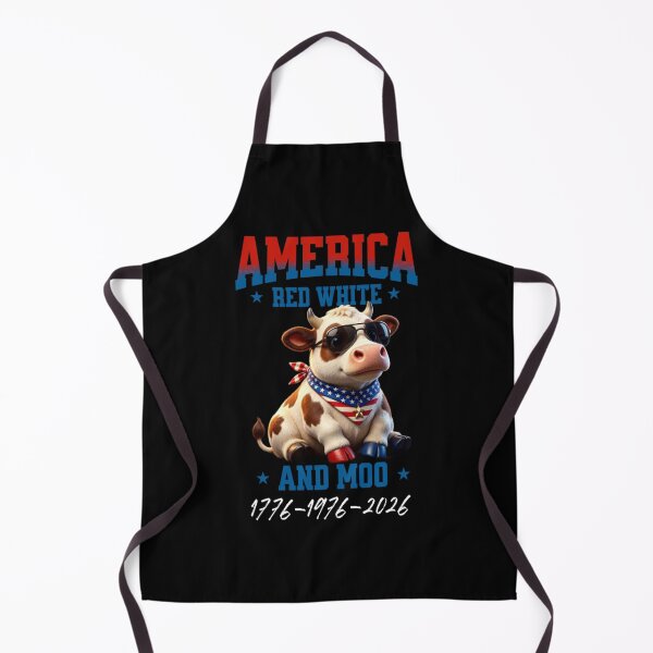 Item preview, Red White and Moo 4th of July designed and sold by TheEndDesign.
