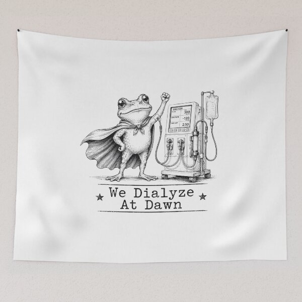 Item preview, We Dialyze At Dawn  designed and sold by zoes-ink.