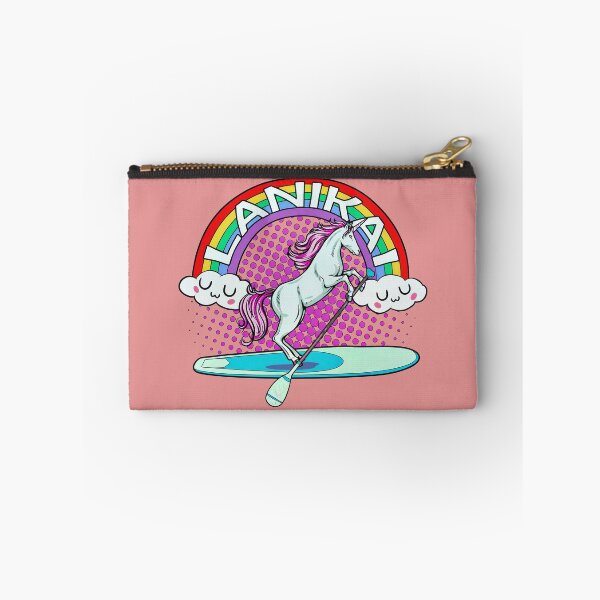 Item preview, Lanikai Beach Hawaii Rainbow Unicorn designed and sold by PastelWingg.