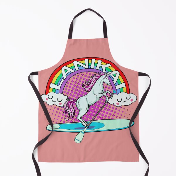Item preview, Lanikai Beach Hawaii Rainbow Unicorn designed and sold by PastelWingg.