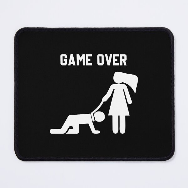 Item preview, Game Over - Funny Bride Groom Bachelor Bachelorette Party Gift designed and sold by anerahilsya.