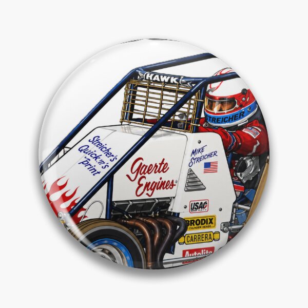 Item preview, Mike Streicher USAC CRA Sprint Midget Dirt Race Car  designed and sold by GARAGE75DESIGNS.