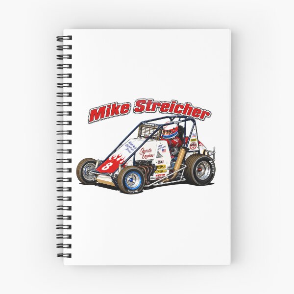 Item preview, Mike Streicher USAC CRA Sprint Midget Dirt Race Car  designed and sold by GARAGE75DESIGNS.