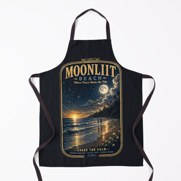 Item preview, Moonlit Beach — Chase the Calm designed and sold by Sanctum Icons.