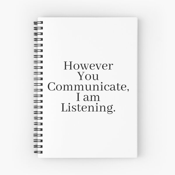 Item preview, However You Communicate i am Listening aac user designed and sold by Karisdesignss.