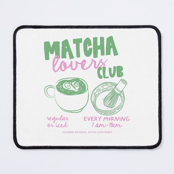 Item preview, Matcha Lover Club Green Tea Japanese Matcha Drink Aesthetic designed and sold by Noctivyra.